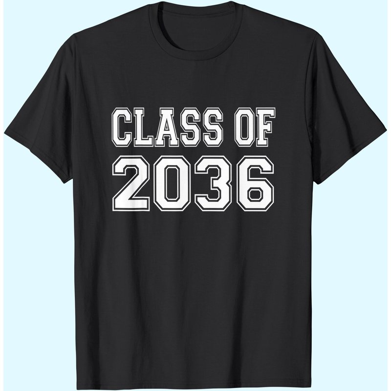 Class Of 2036 T-shirt — Mens T Shirts
