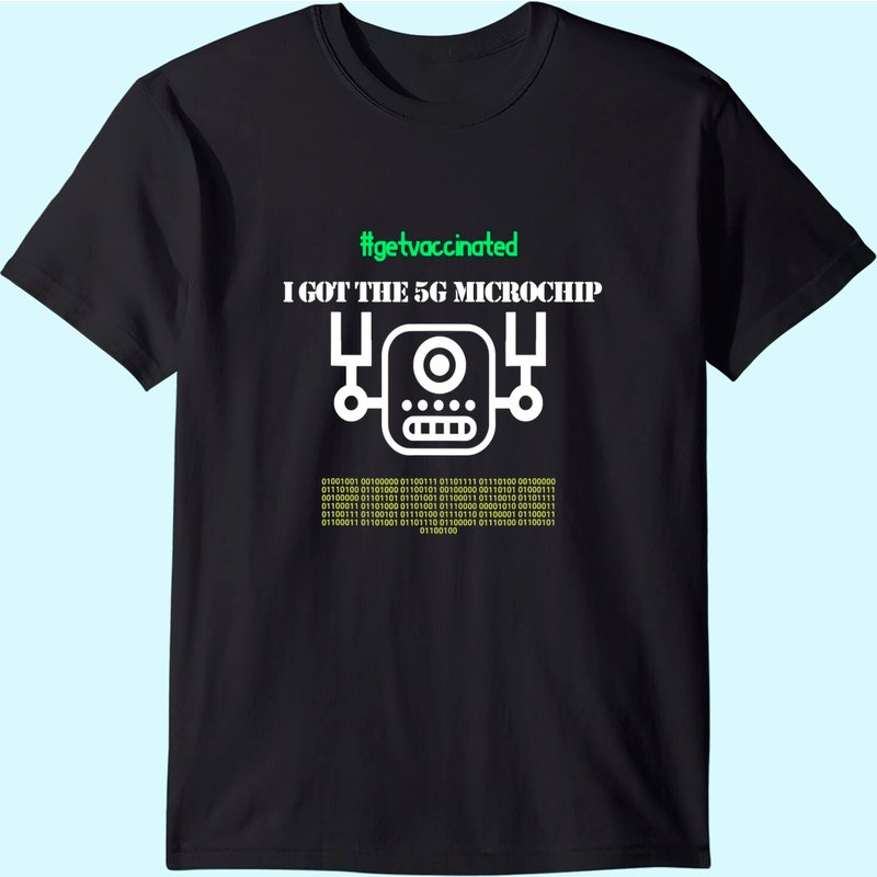 Get Vaccinated Men's T Shirt — Mens T Shirts