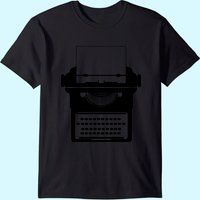 Typewriter T-shirt Cool Funny T-shirt — Mens T Shirts