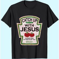 Jesus T-shirt Antique Design, God Lover Gift, Christian Shirt — T-shirts pour hommes