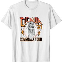 Cicada 2021 Unisex T Shirt Comeback Tour — T-shirts pour hommes