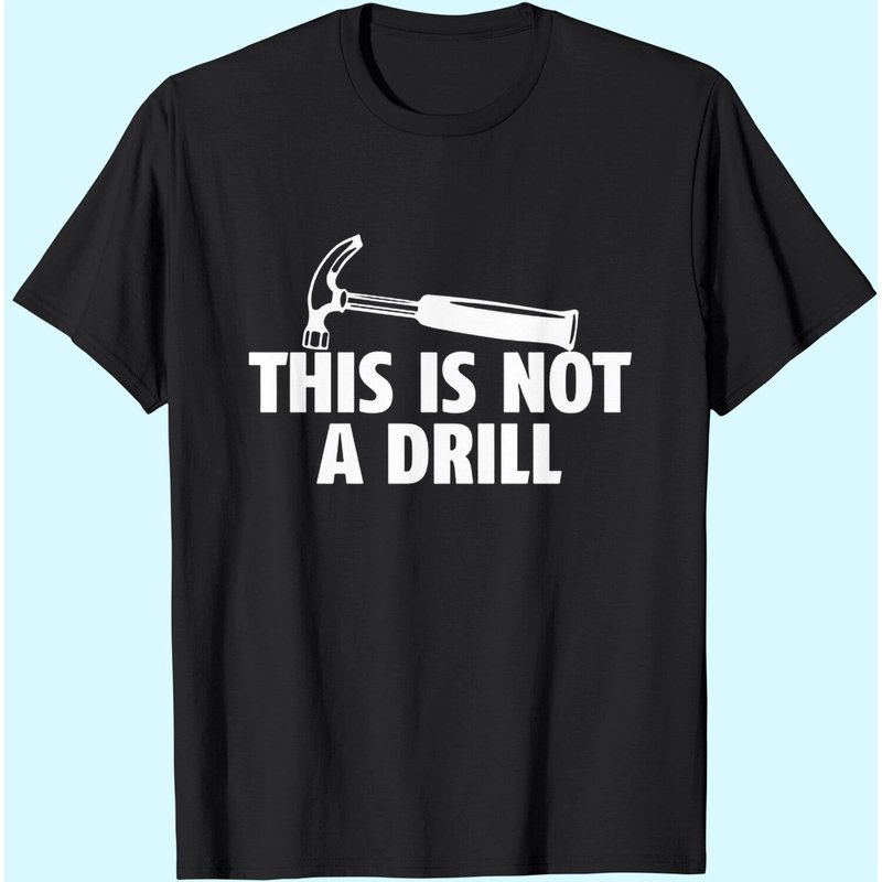 T-shirt sarcastique pour adulte, ce n'est pas une perceuse, Tee-shirt drôle — T-shirts pour hommes