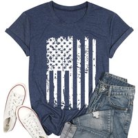 Patriotic Shirt With American Flag