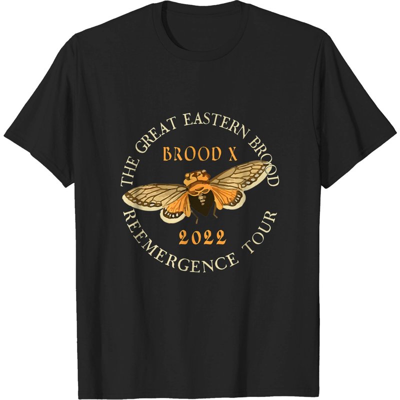 Cigale T-shirt homme Great Eastern Brood X 2022 Tour — T-shirts pour hommes