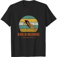 Cicada Men's T Shirt Back In Buzziness Brood X 2021