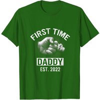 Men's T Shirt First Time Daddy Est 2022 — Mens T Shirts