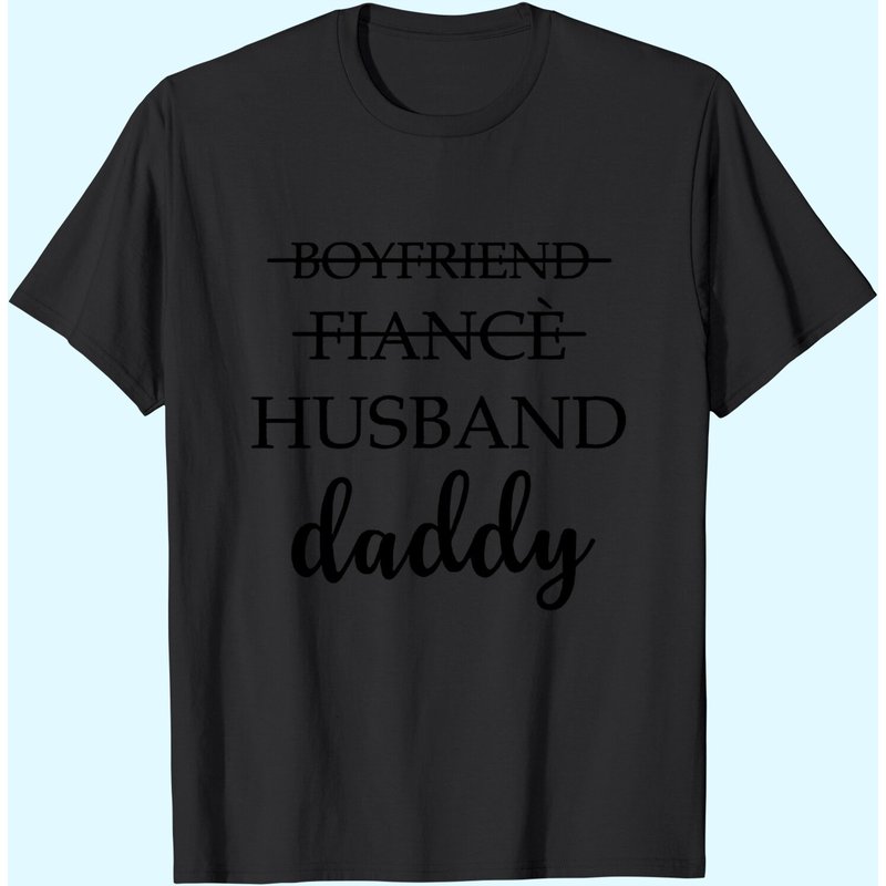 Daddy To Be Shirt pour annonce de naissance et cadeau de fête des pères — T-shirts pour hommes