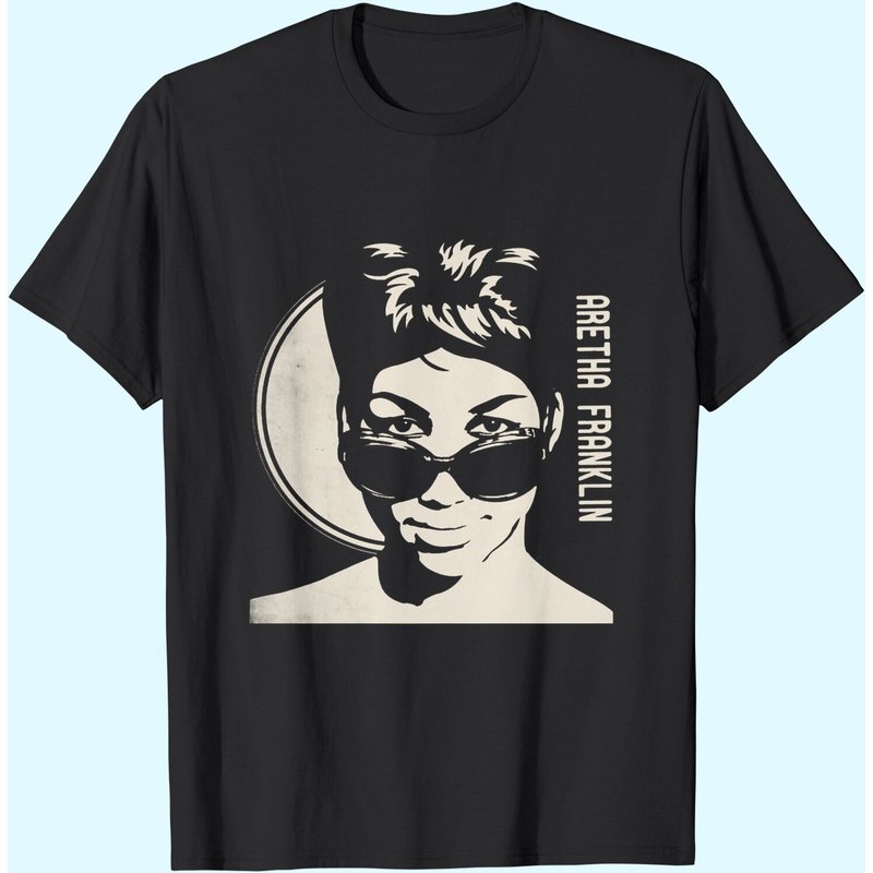 Aretha Franklin T-shirt classique à manches courtes pour hommes — T-shirts pour hommes