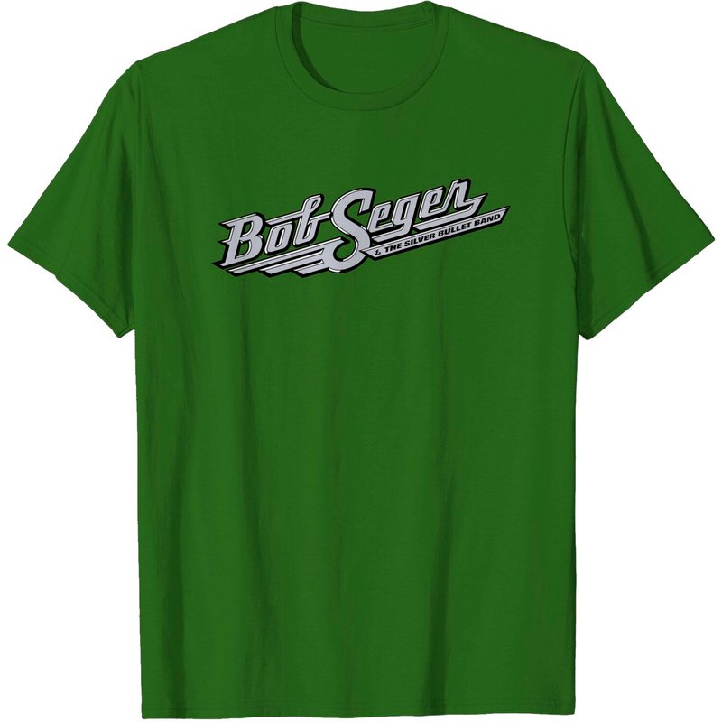 Bob Seger The Silver Bullet Band T-shirt à manches courtes à col rond pour hommes — T-shirts pour hommes