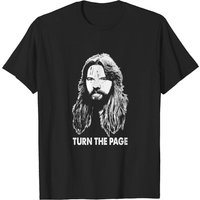 Black And White Bob Art Seger Country Music Legends For Fans T-shirt
