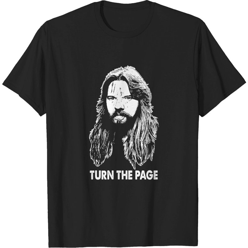 Bob Seger Country Music Legends T-shirt noir et blanc pour homme — T-shirts pour hommes