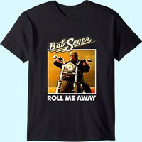 Roll Me Away Graphic Bob Art Seger Vaporwave Legends Music T-shirt