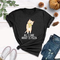 Casual Pizza Lover Statement Tee — Mens T Shirts