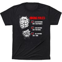 Hiking Rules Graphic T-shirt — T-shirts pour hommes