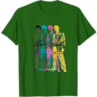 Elvis Presley Mens Rock Shirt King Of Rock And Roll Vintage T-shirt