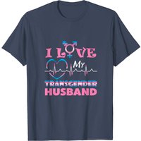 I Love My Transgender Husband Shirt Lgbt Pride