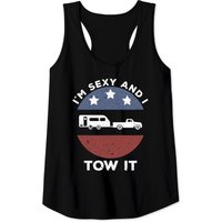 Funny Camping RV Je suis sexy et je le remorque Débardeur pour hommes — T-shirts pour hommes