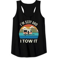 Camping-car remorque RV cadeau Vintage drôle je suis Sexy et je le remorque T-Shirt — T-shirts pour hommes