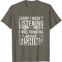 Lake Fishing Fisherman Hobby Fishermen Funny Fishing T-shirt