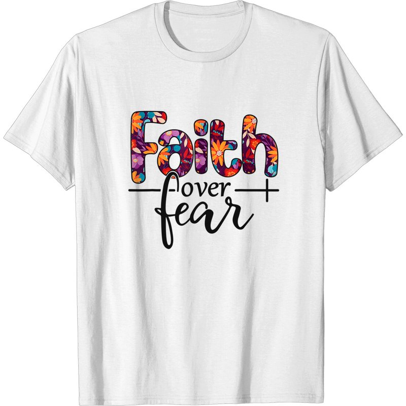 Faith Over Fear Men's T-Shirt — Mens T Shirts