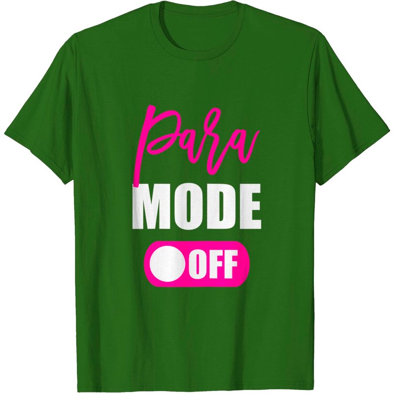 T-shirt Para Mode Off pour hommes, dernier jour d'école, pour enseignant paraprofessionnel — T-shirts pour hommes