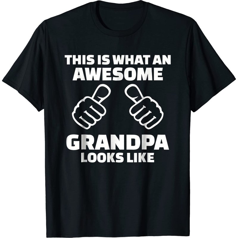 T-shirt pour hommes, voici à quoi ressemble un grand-père génial — T-shirts pour hommes