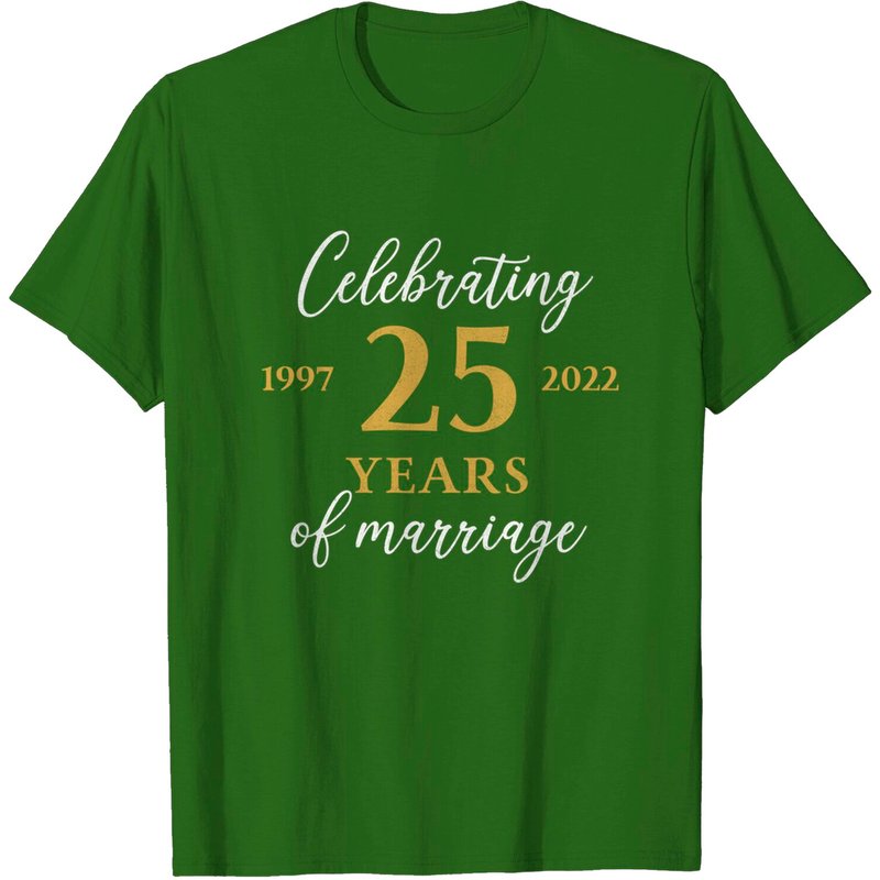 T-shirt drôle 25 ans de mariage 1996 25e anniversaire de mariage