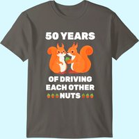 25th 25-year Wedding Anniversary Funny Couple For Him Her T-shirt — T-shirts pour hommes