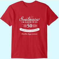 50th Wedding Anniversary 50 Years Of Marriage T-shirt