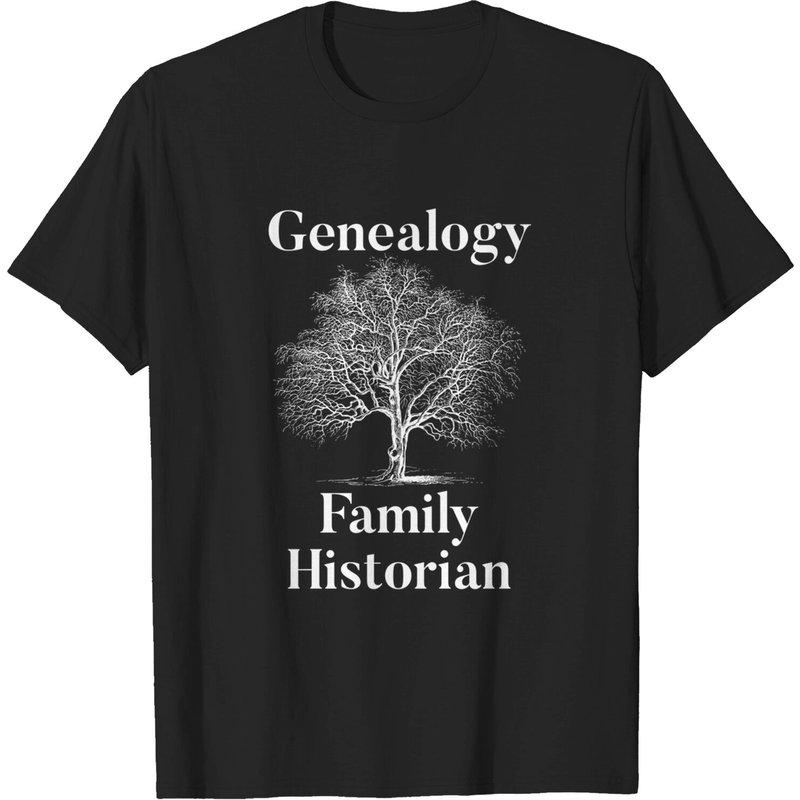 Genealogy Gifts For Family Tree Historian Ancestry Research T-shirt — T-shirts pour hommes