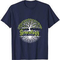 Genealogist Genealogy Ancestry Roots Family Tree History T-shirt
