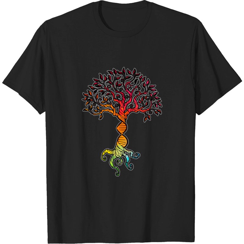 Cool Dna Tree | Funny Plant Genealogy Student Lover Gift T-shirt — T-shirts pour hommes