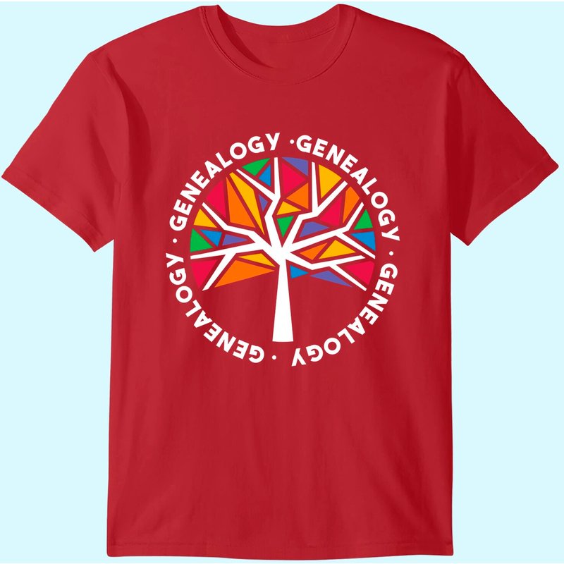 Genealogy Family Tree Genealogist Ancestry Ancestor Gift T-shirt — T-shirts pour hommes