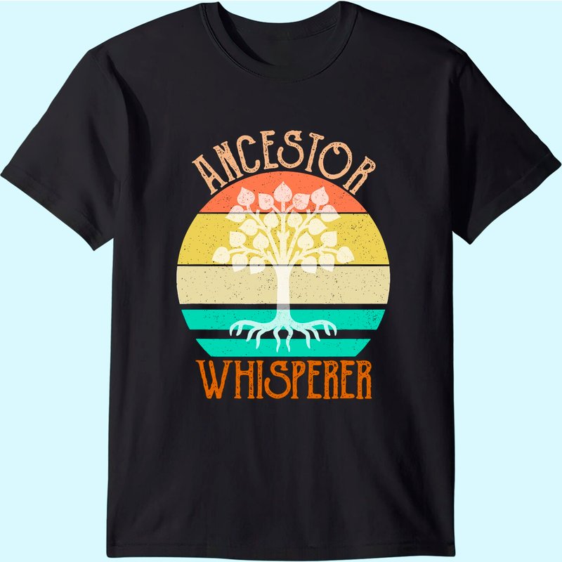 Ancestor Whisperer Genealogy T-shirt — T-shirts pour hommes