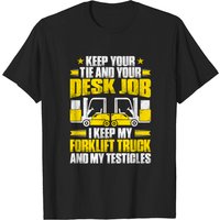 Forklift Operator Truck Driver Tee — Mens T Shirts