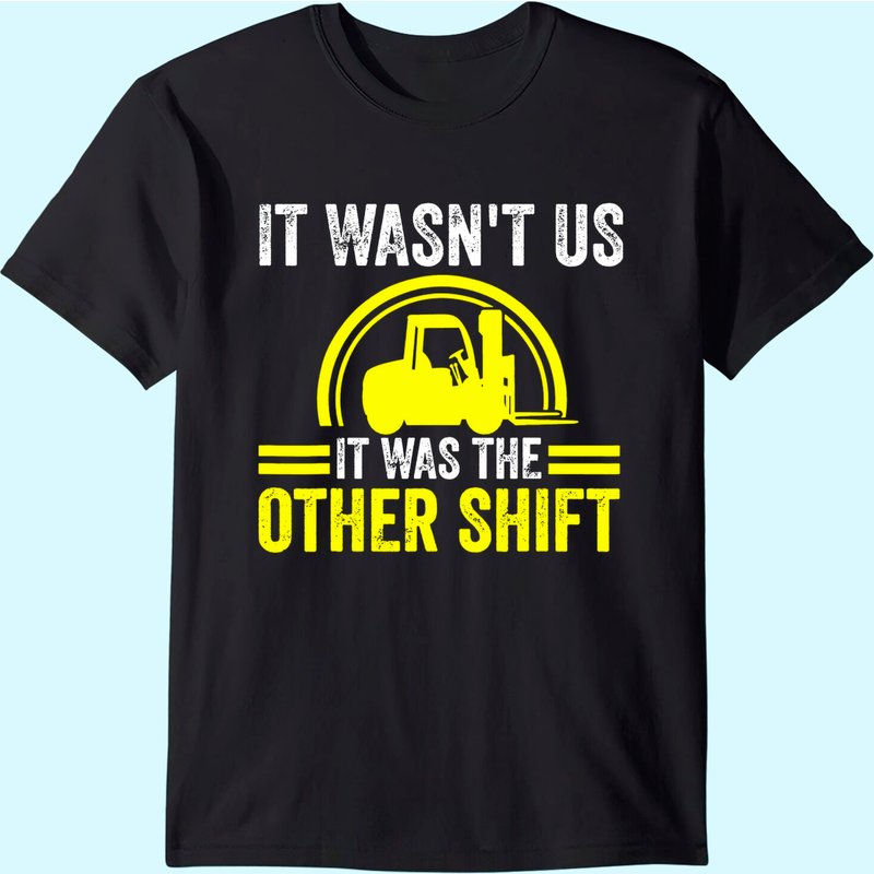 Forklift Driver Forklift Operator T-shirt — T-shirts pour hommes