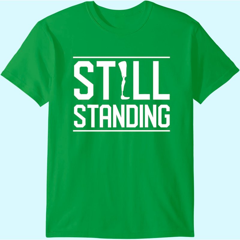 Still Standing - Funny Amputee T-shirt — T-shirts pour hommes