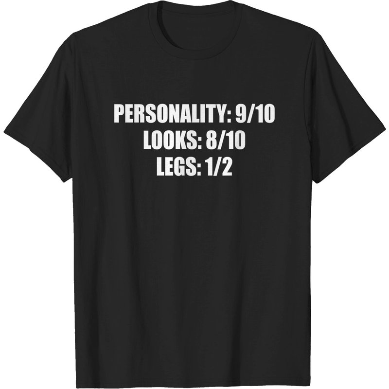 Leg Amputee Humor Funny Amputation Gift T-shirt — T-shirts pour hommes