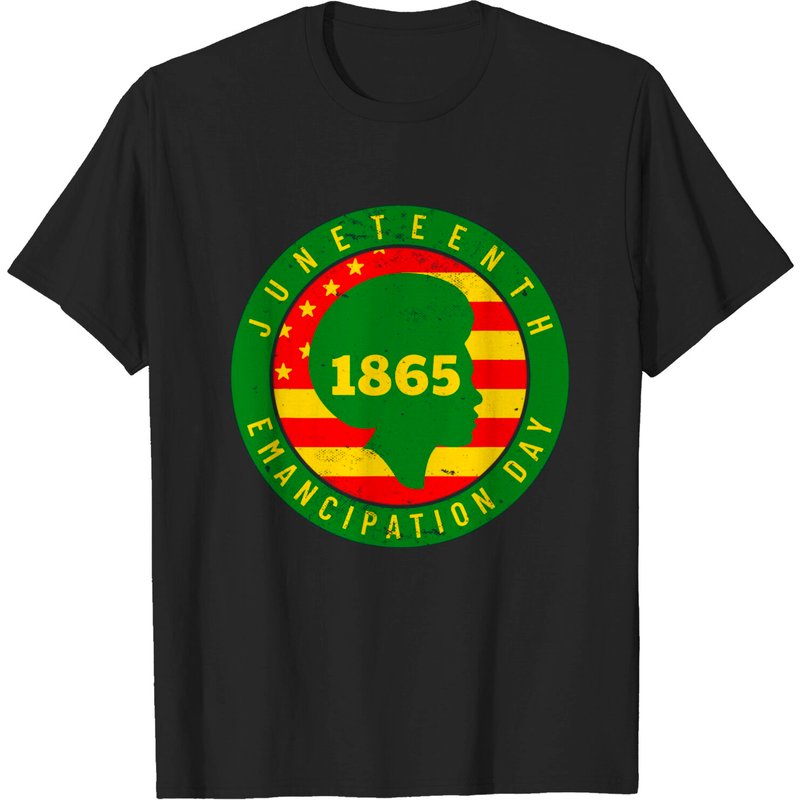 Juneteenth Emancipation Day Cool Vintage Melanin Black Pride T-shirt — T-shirts pour hommes