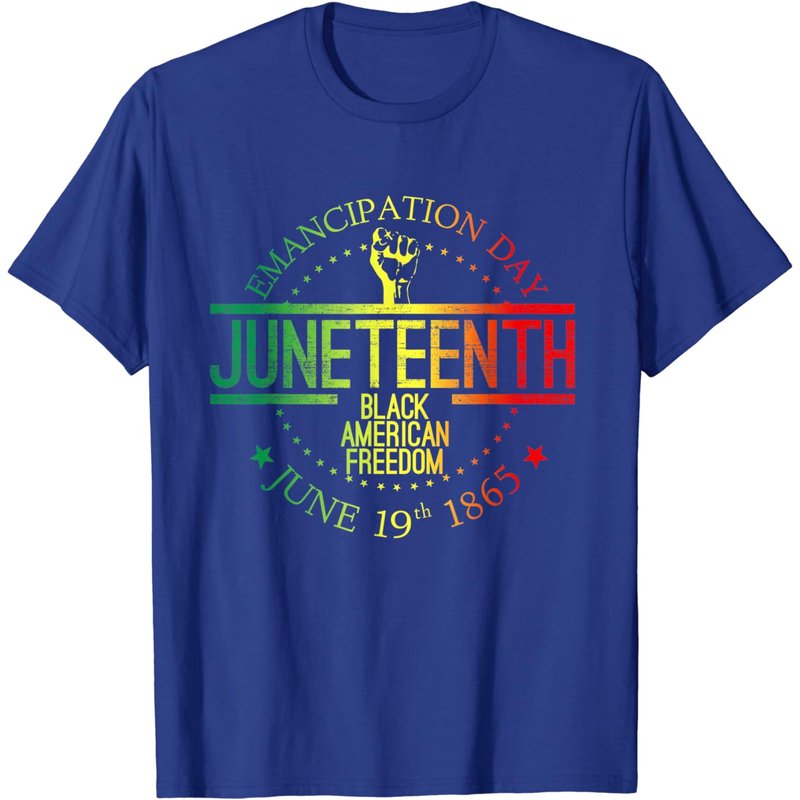 Juneteenth African American Freedom Black History June 19 T-shirt — T-shirts pour hommes