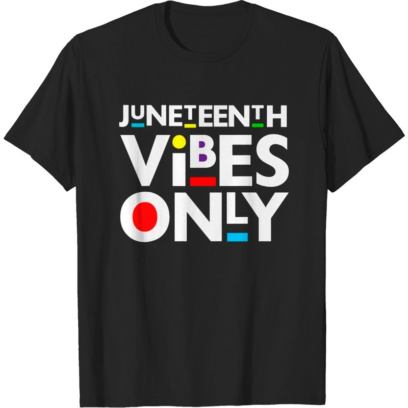 Juneteenth Vibes Only Melanin Black Men Women Kids Boy Girls T-shirt — T-shirts pour hommes