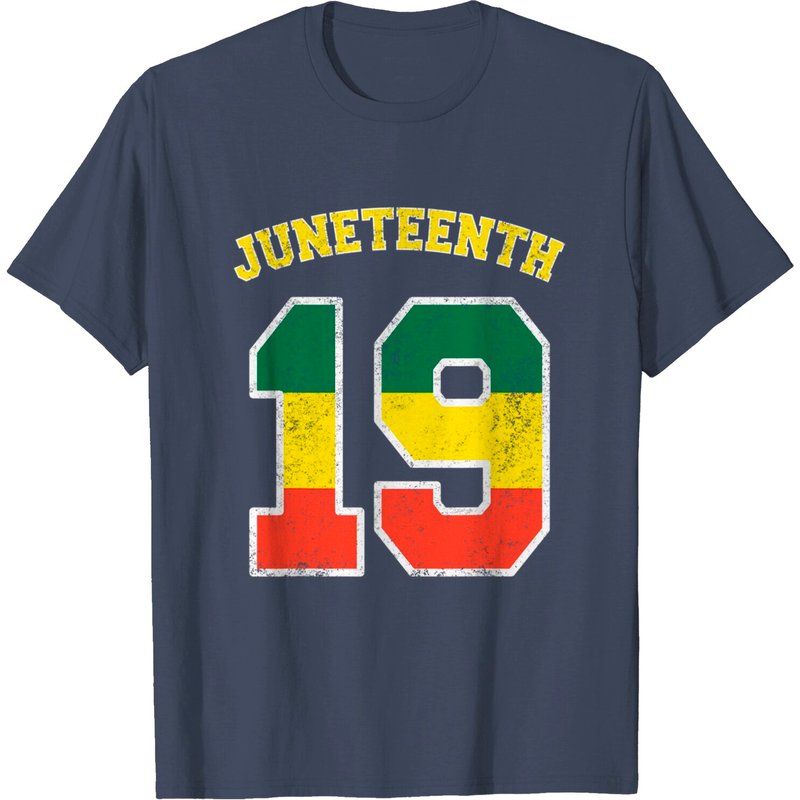 Juneteenth Ancestors Black Pride African American June 19 T-shirt — T-shirts pour hommes