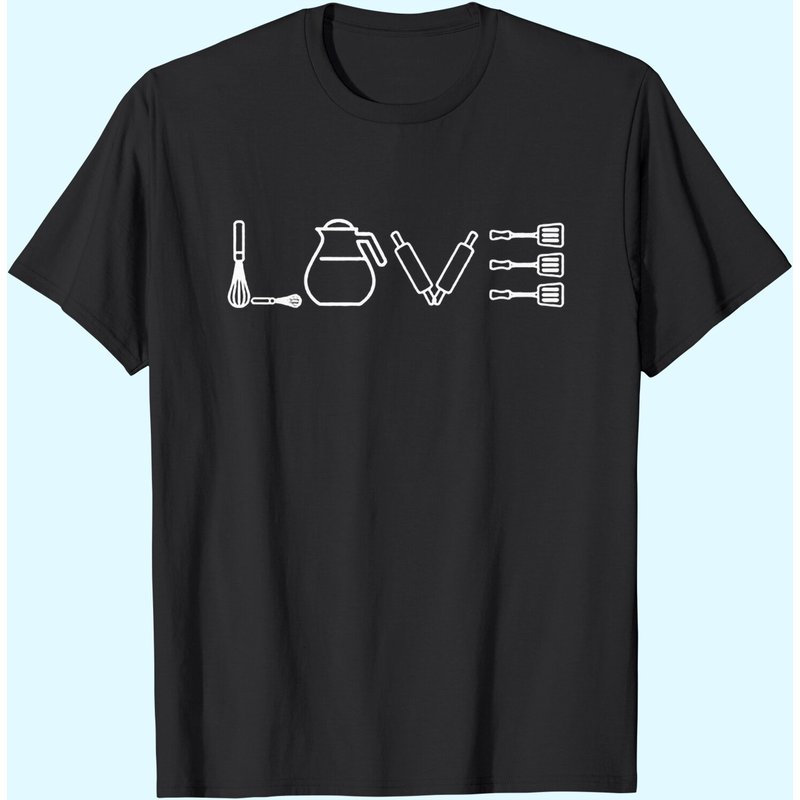 Love Cooking, Chef Shirt, Cooking Shirt, Culinary Shirt — T-shirts pour hommes