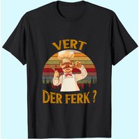 Vert Der Ferk Chef Shirt, Funny Swedish Sunset Vintage Tee, Chef Gift