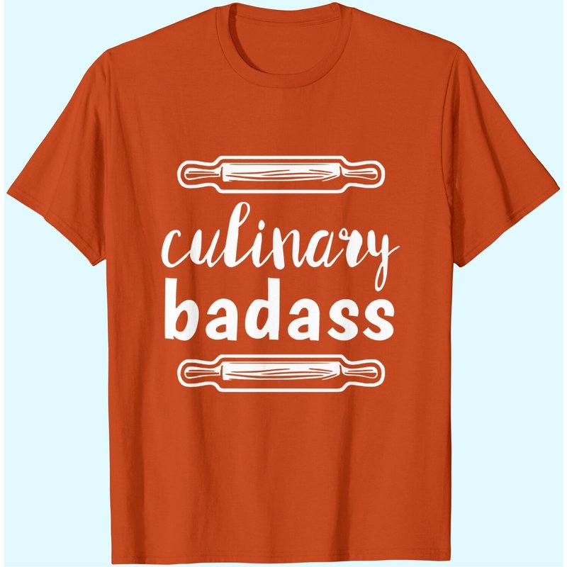 Culinary Badass Funny Cooking Shirt Culinary Shirt — T-shirts pour hommes