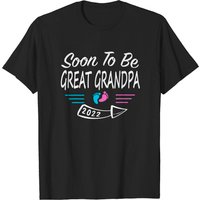 Men's T Shirt Soon To Be Great Grandpa Est.2022