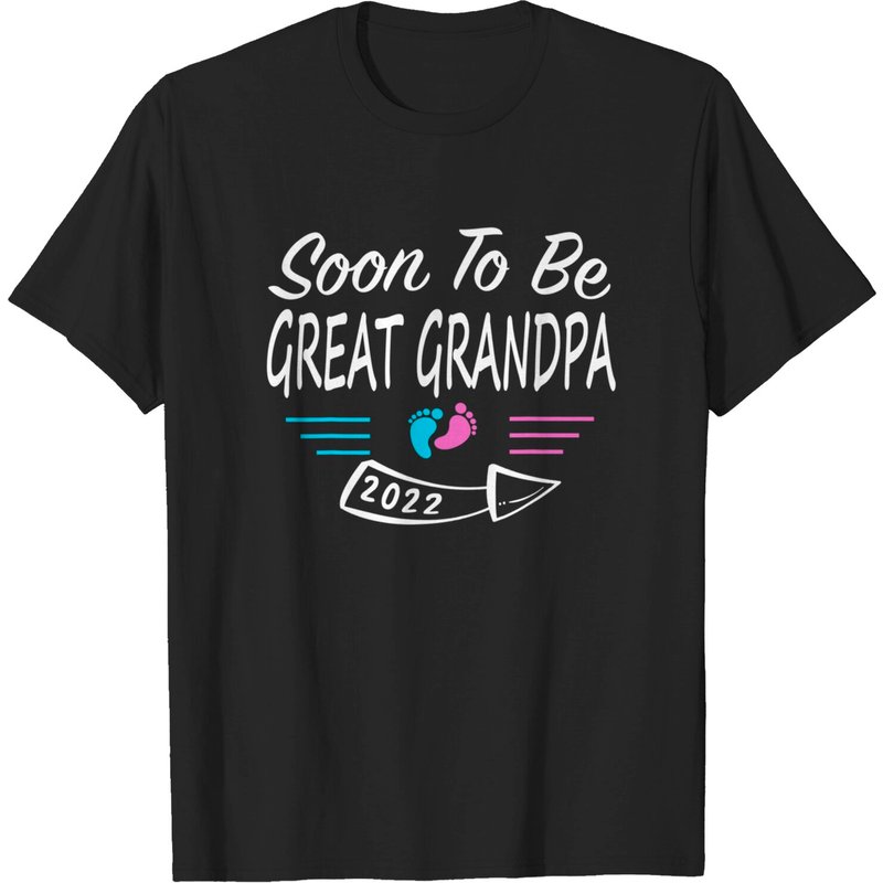 Men's T Shirt Soon To Be Great Grandpa Est.2022 — T-shirts pour hommes