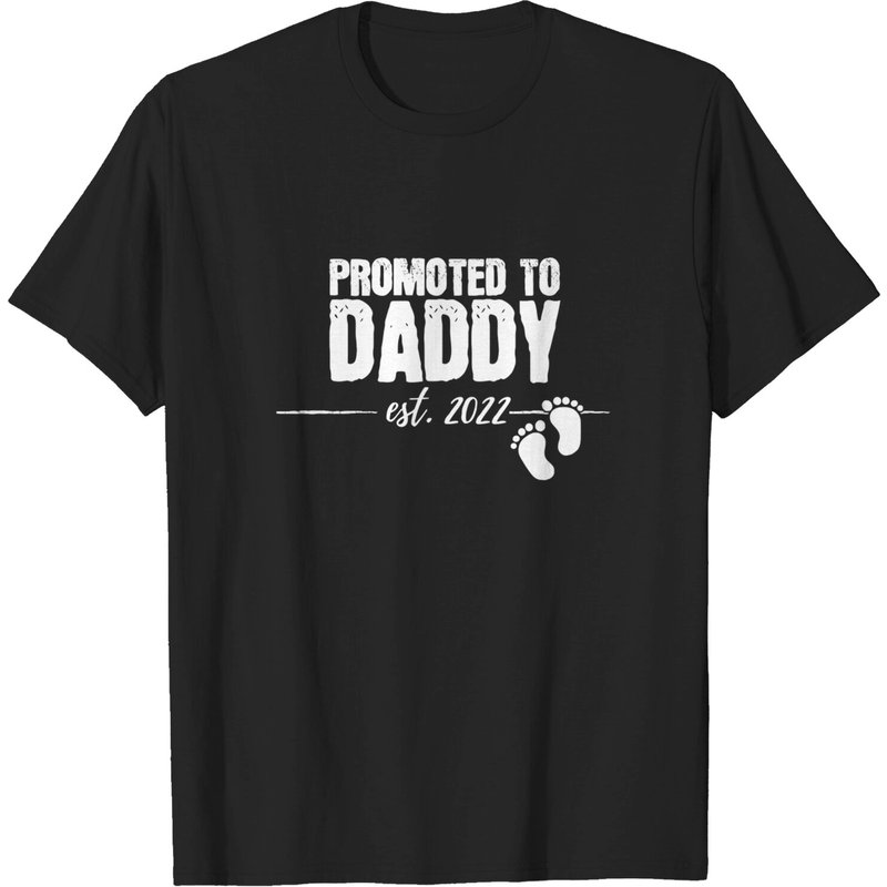 Promoted To Daddy 2022 Soon To Be Dad Husband Gift T-shirt — T-shirts pour hommes