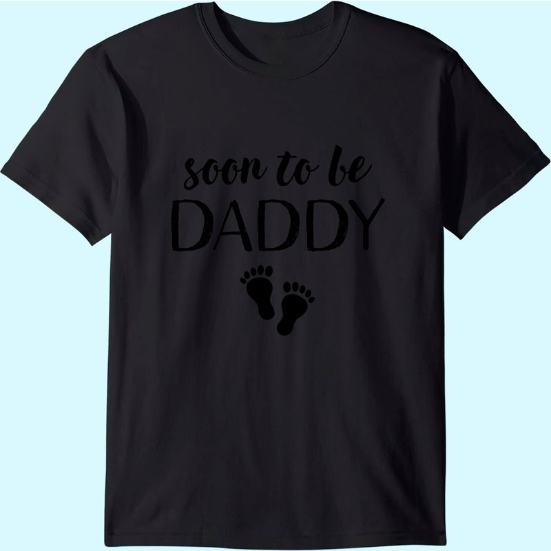 Mens Funny Pregnancy Gifts For Men New Dad Soon To Be Daddy T-shirt — T-shirts pour hommes