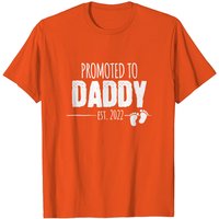 Promoted To Daddy 2022 Soon To Be Dad Husband Gift T-shirt